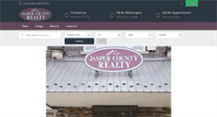Desktop Screenshot of jaspercountyrealty.com
